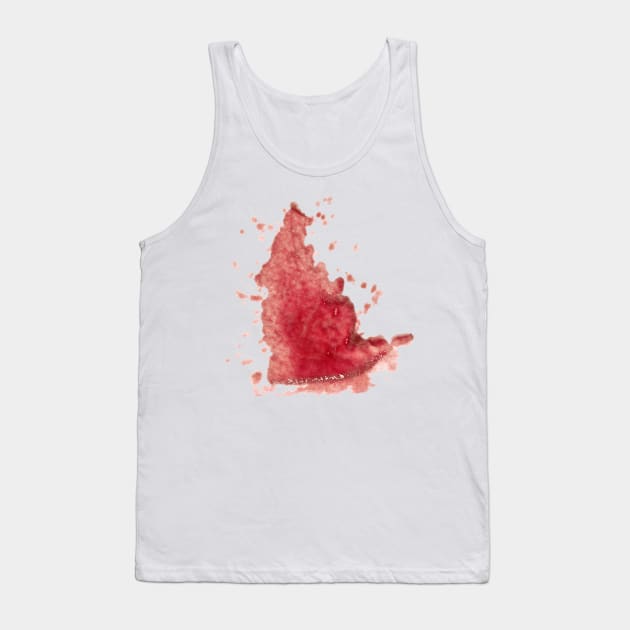 Blood Stain Tank Top by Clown